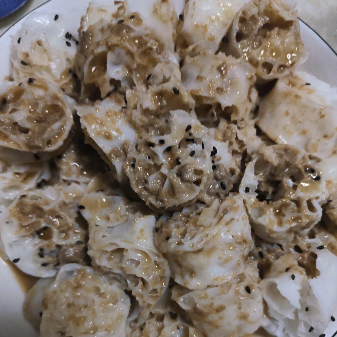 比凉皮好吃一百倍❗️凉拌麻汁面藕