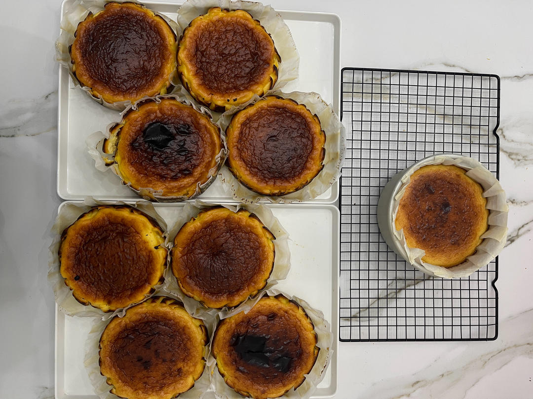 巴斯克芝士蛋糕『最简单的蛋糕』零失败🔥芝士控