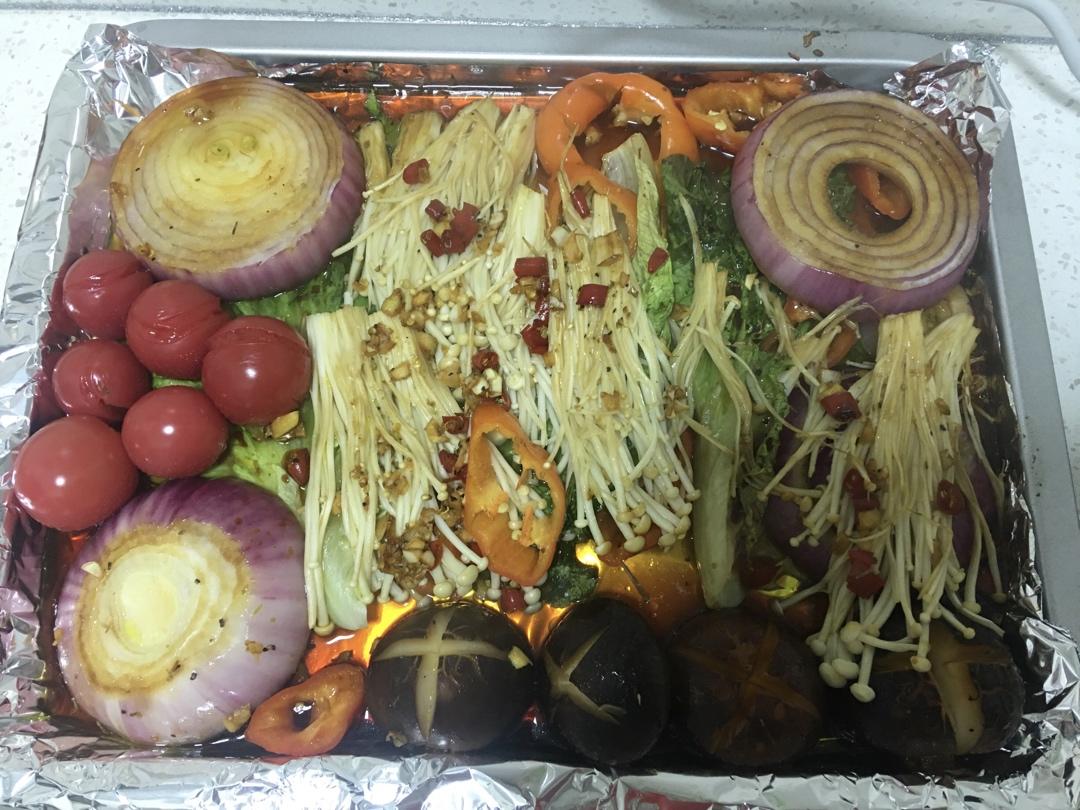 高颜值超简单烤蔬菜