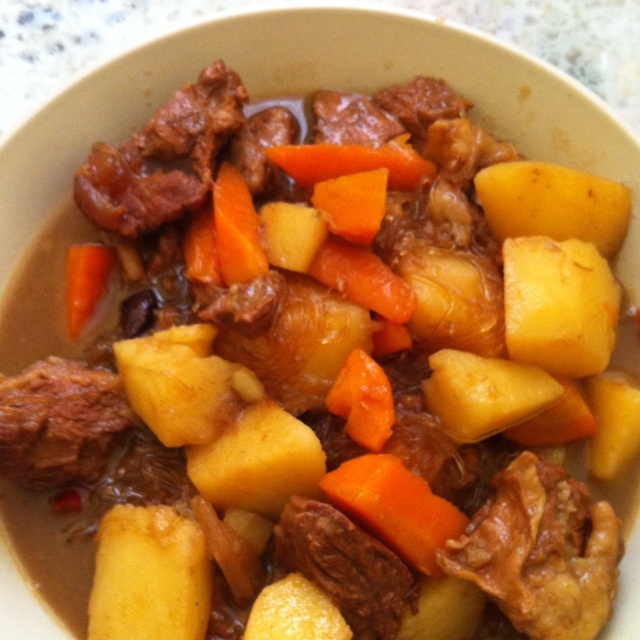 土豆烧牛肉