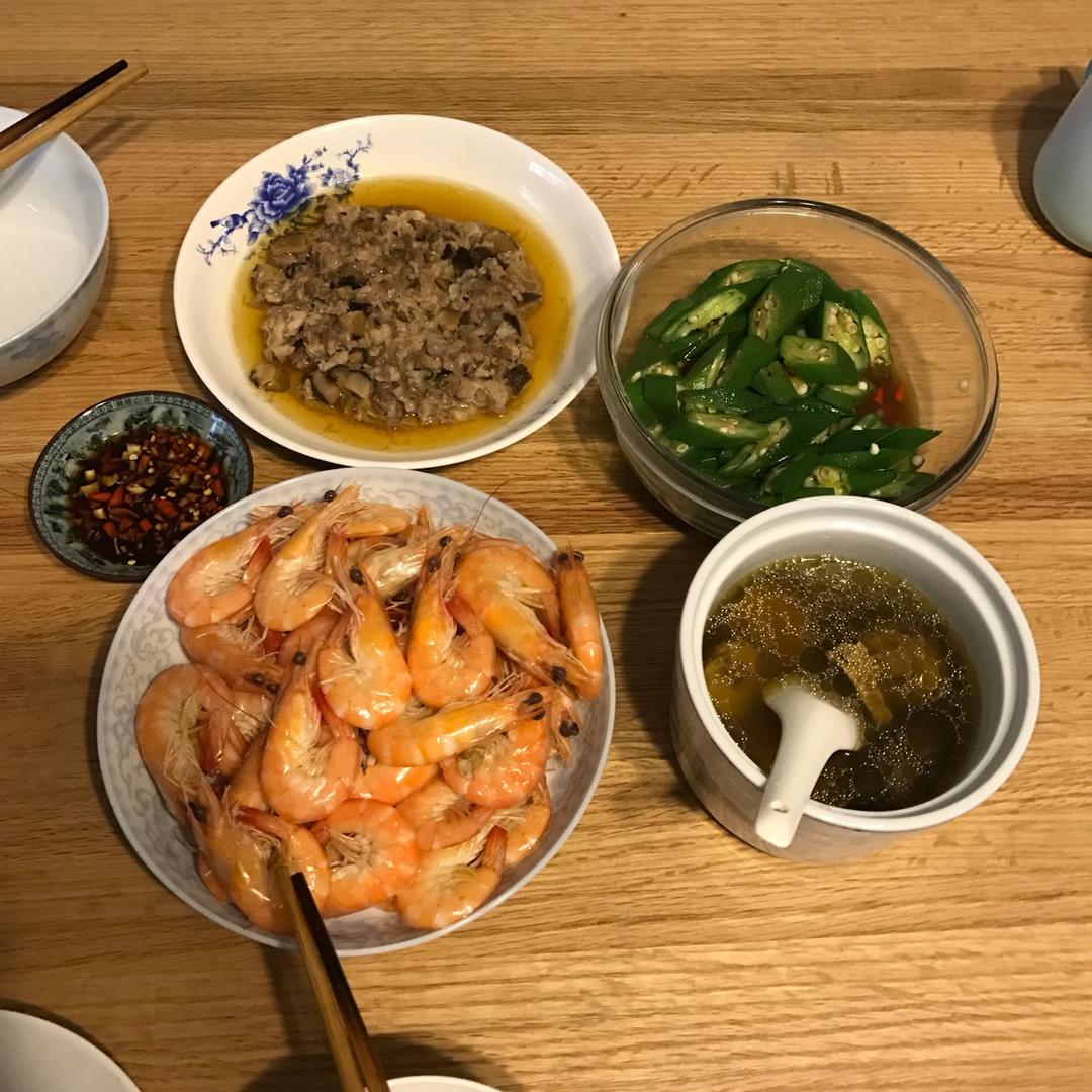 香菇蒸肉饼
