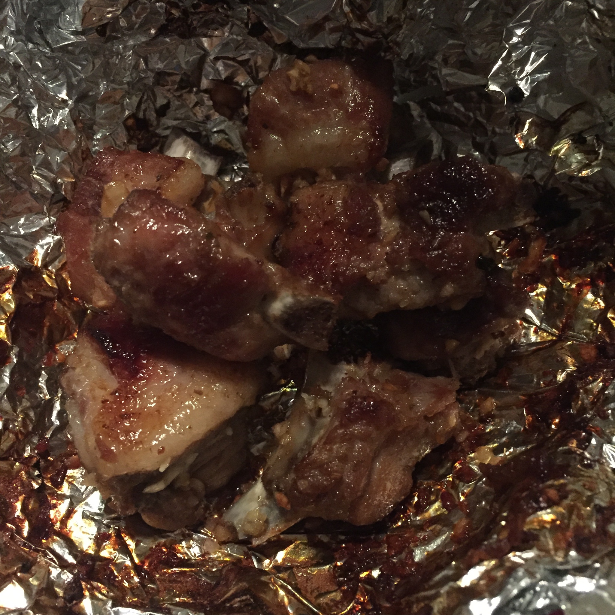 香到骨头里的蒜香排骨（烤箱）