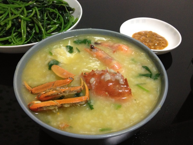 鲜甜虾蟹粥