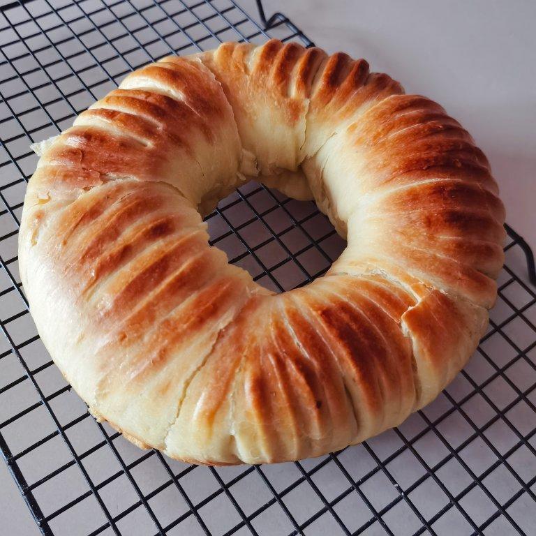 心悦做的治愈系网红面包毛线球面包00含整形视频