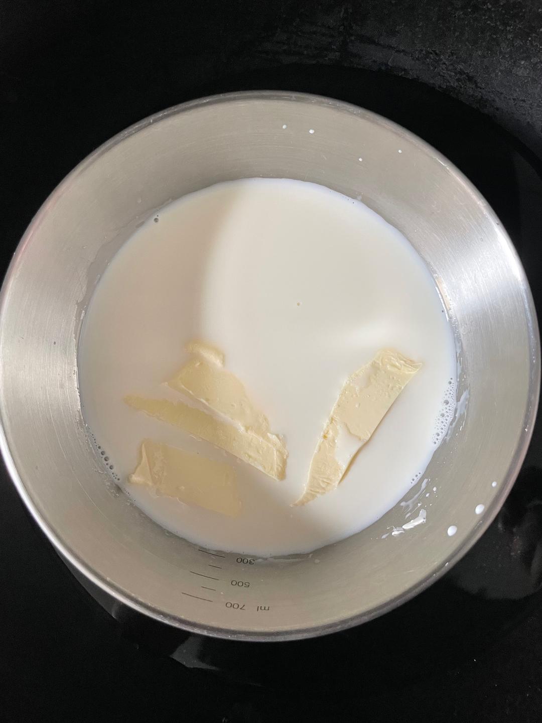 纯奶手撕吐司的做法 步骤1