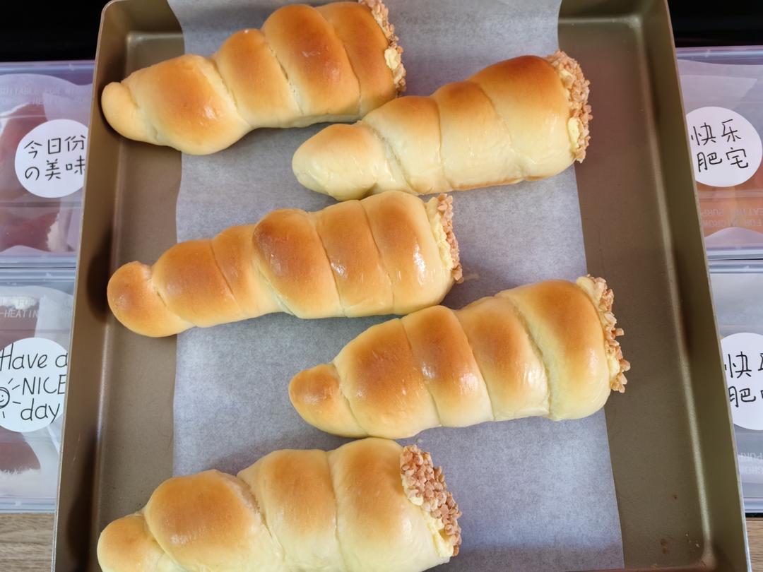 海盐奶油花生卷