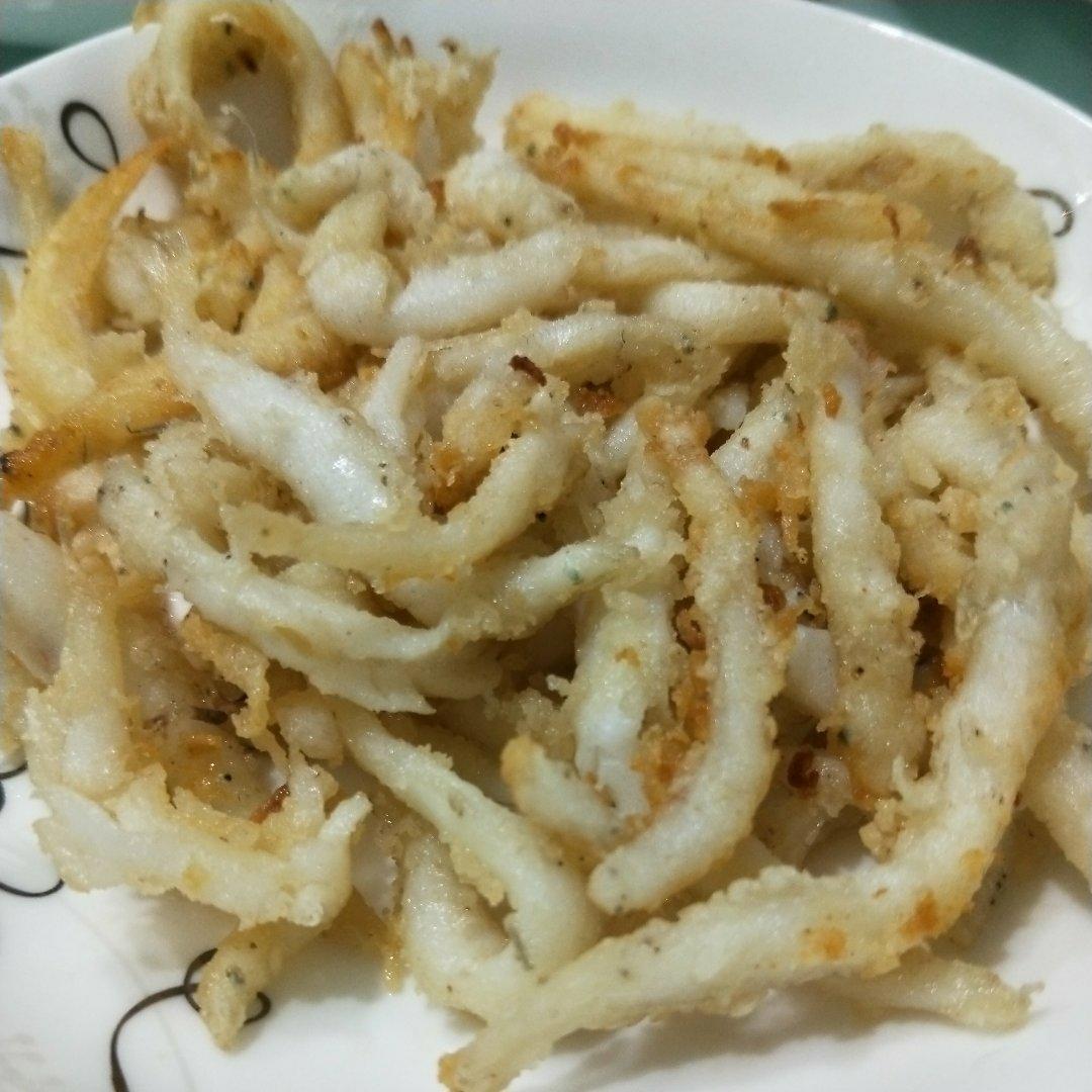 香煎银鱼