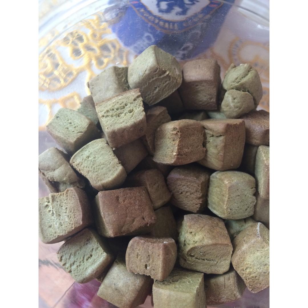 抹茶小石头饼干