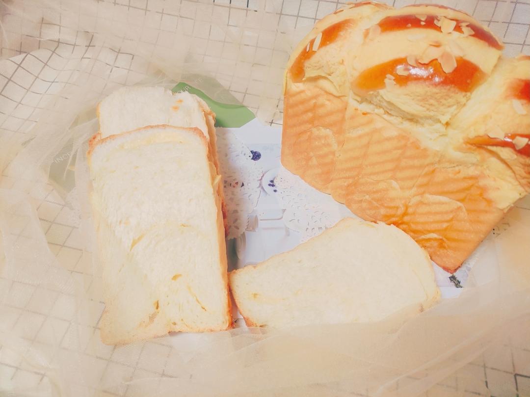 纯奶手撕吐司的做法 步骤1