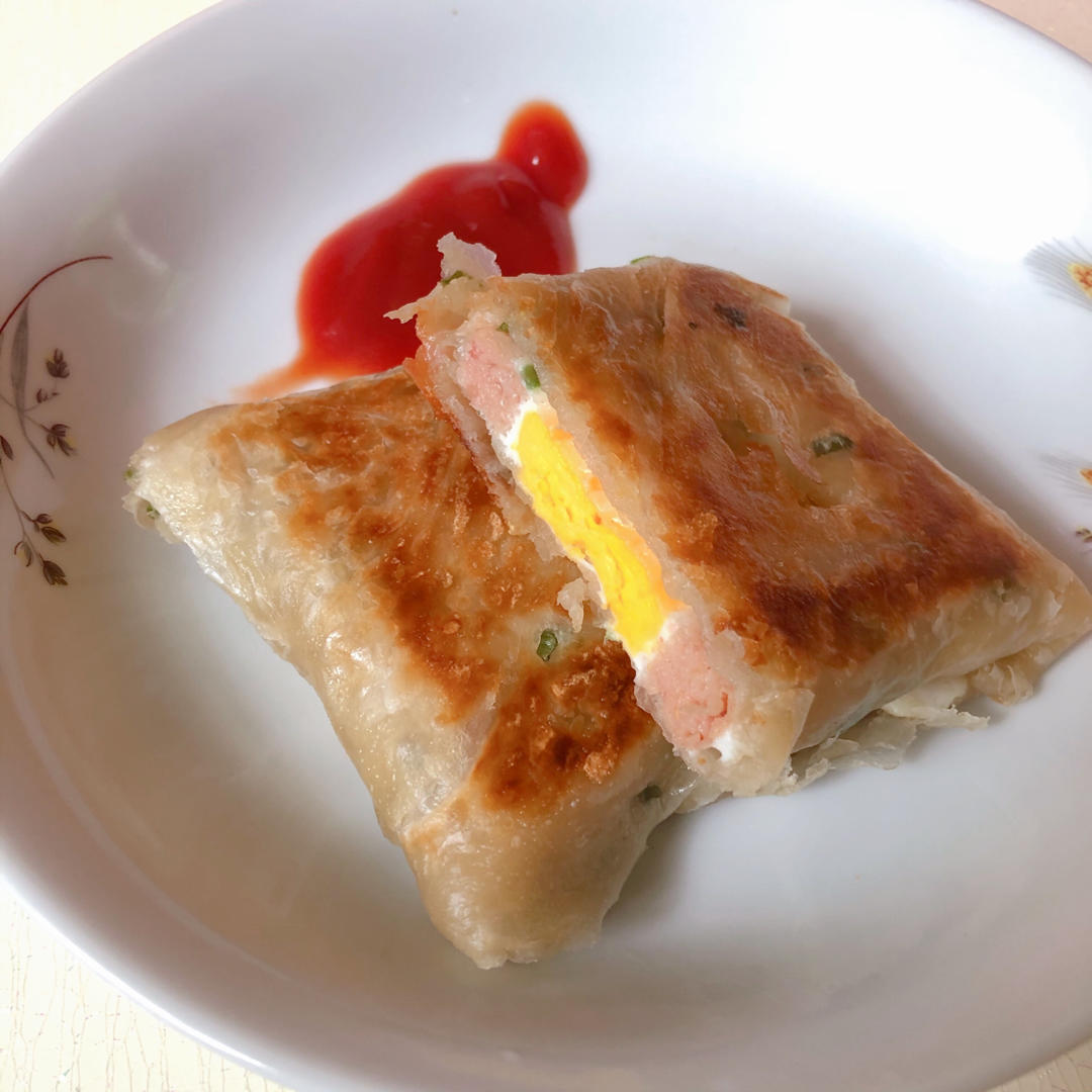 手抓饼创意吃法