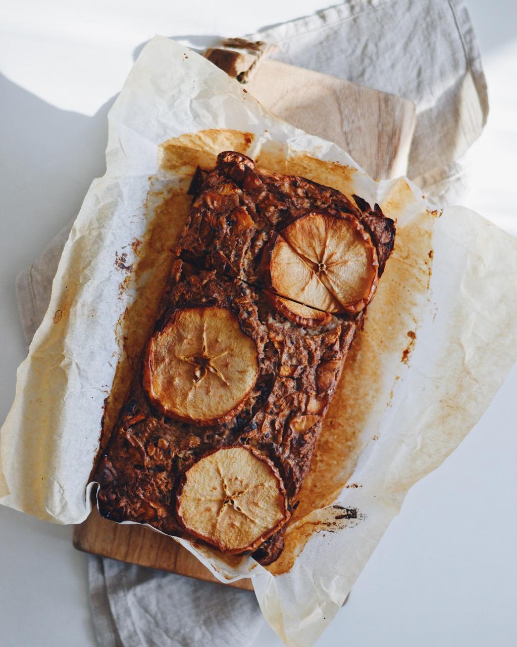 早餐苹果燕麦布丁丨健康·三餐