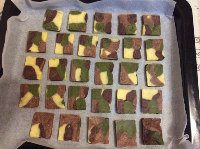 迷彩曲奇（老公饼干）