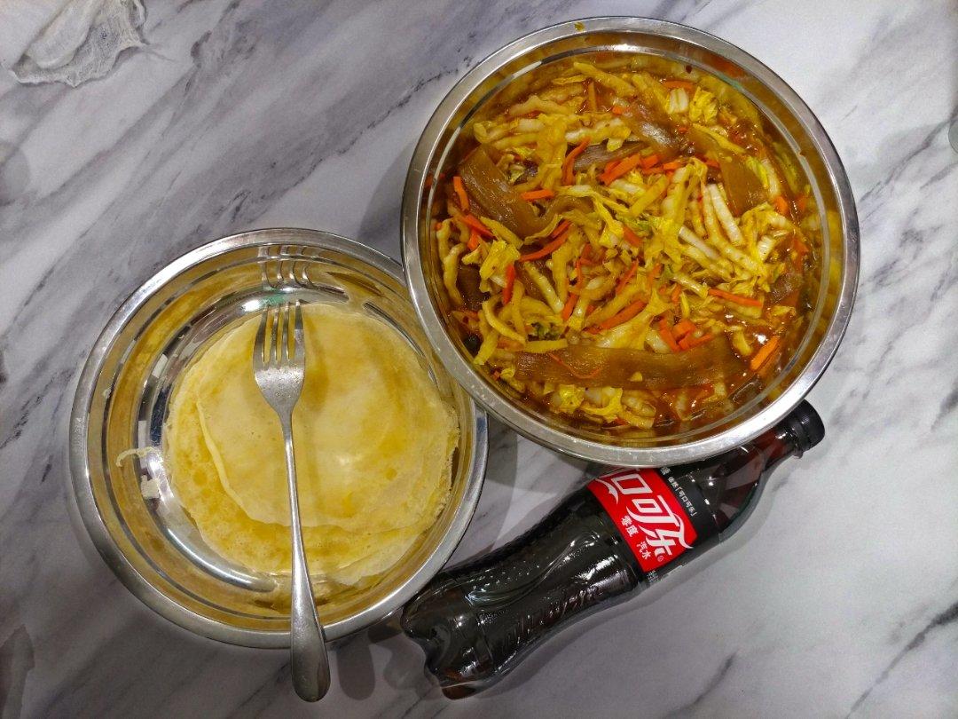 酸辣大白菜&粉条