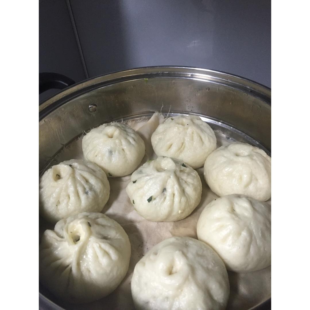 节省一半时间的大包子（另付翠绿菜包子，肉包子，腹黑包子食谱）