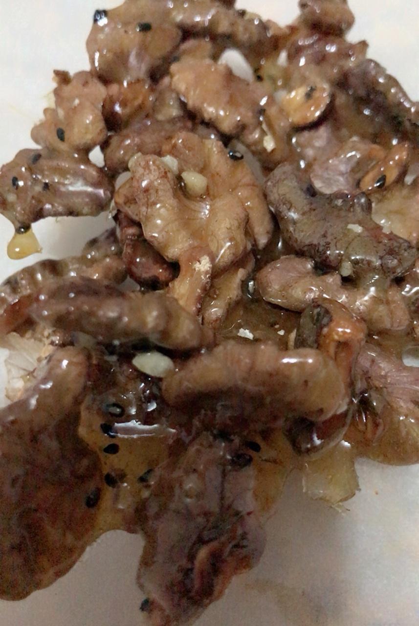 【琥珀核桃仁】冰糖无油不粘手