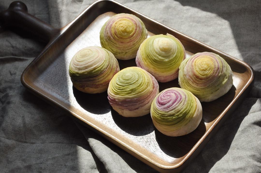 厨studio课程•五彩栗子蛋黄酥课后作业专用