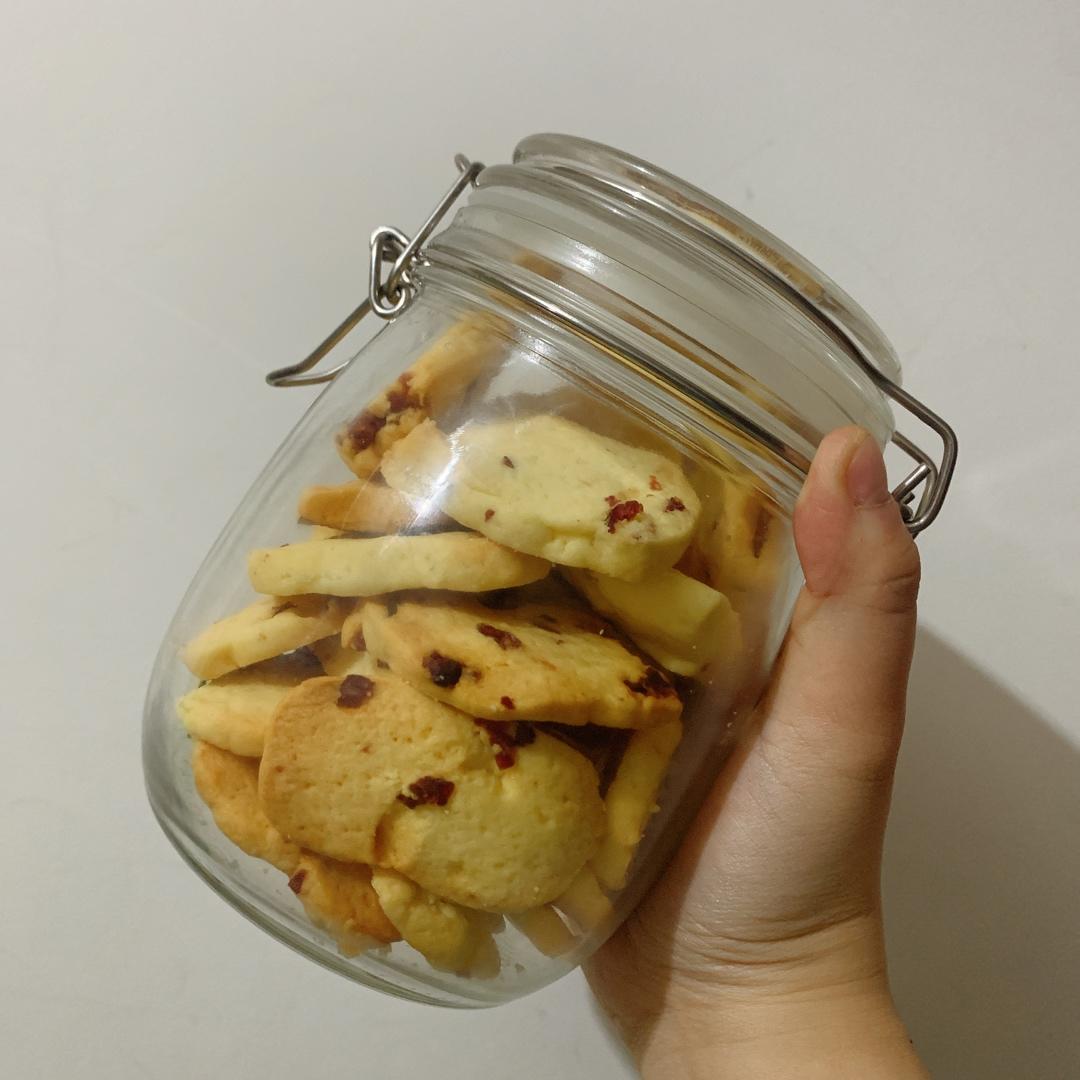 低糖少油版蔓越莓饼干