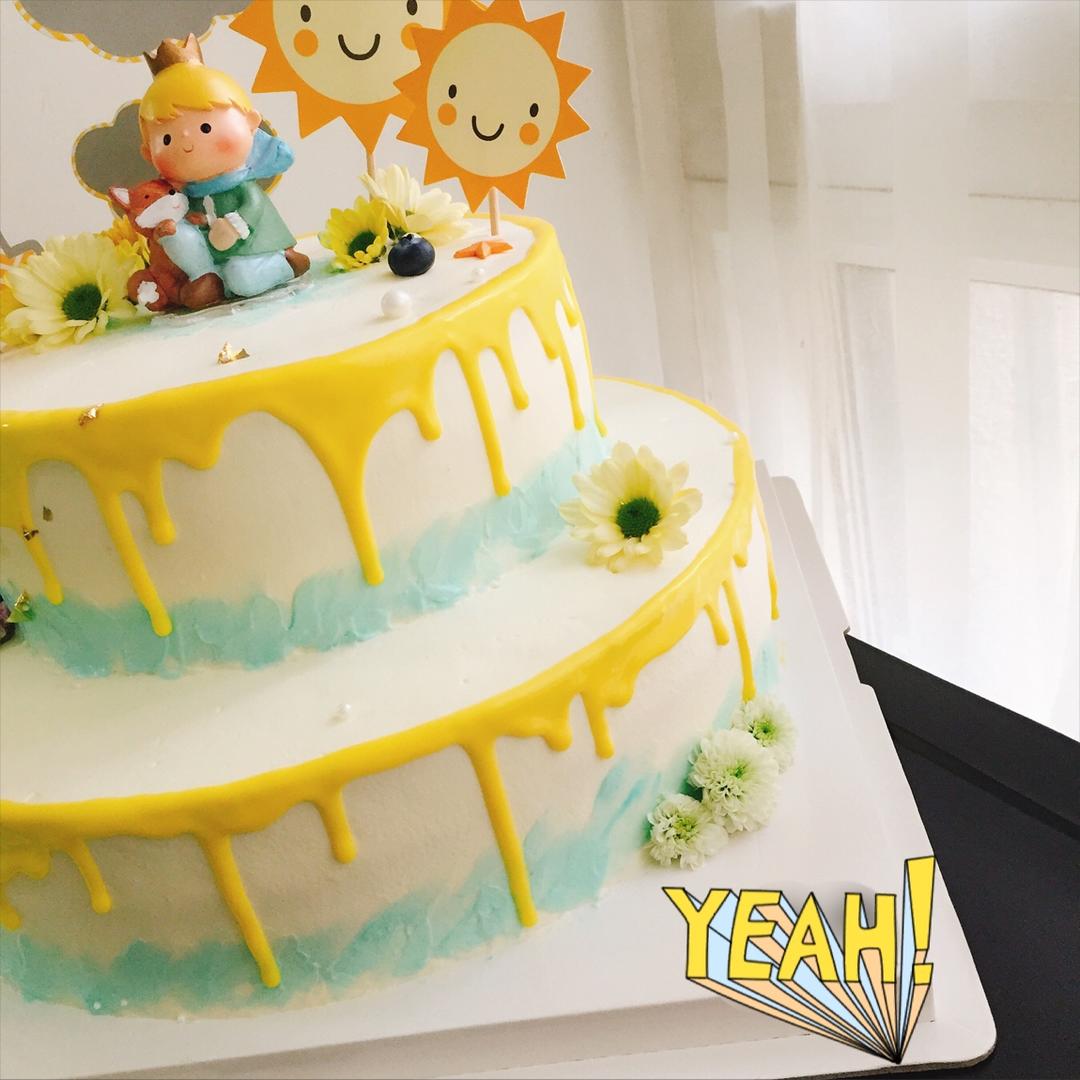 小王子水果奶油蛋糕