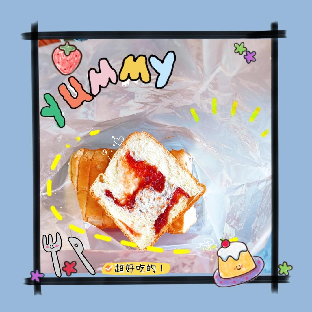 夺命软吐司(๑´ڡ`๑)超软拉丝极速方便的一次发酵吐司