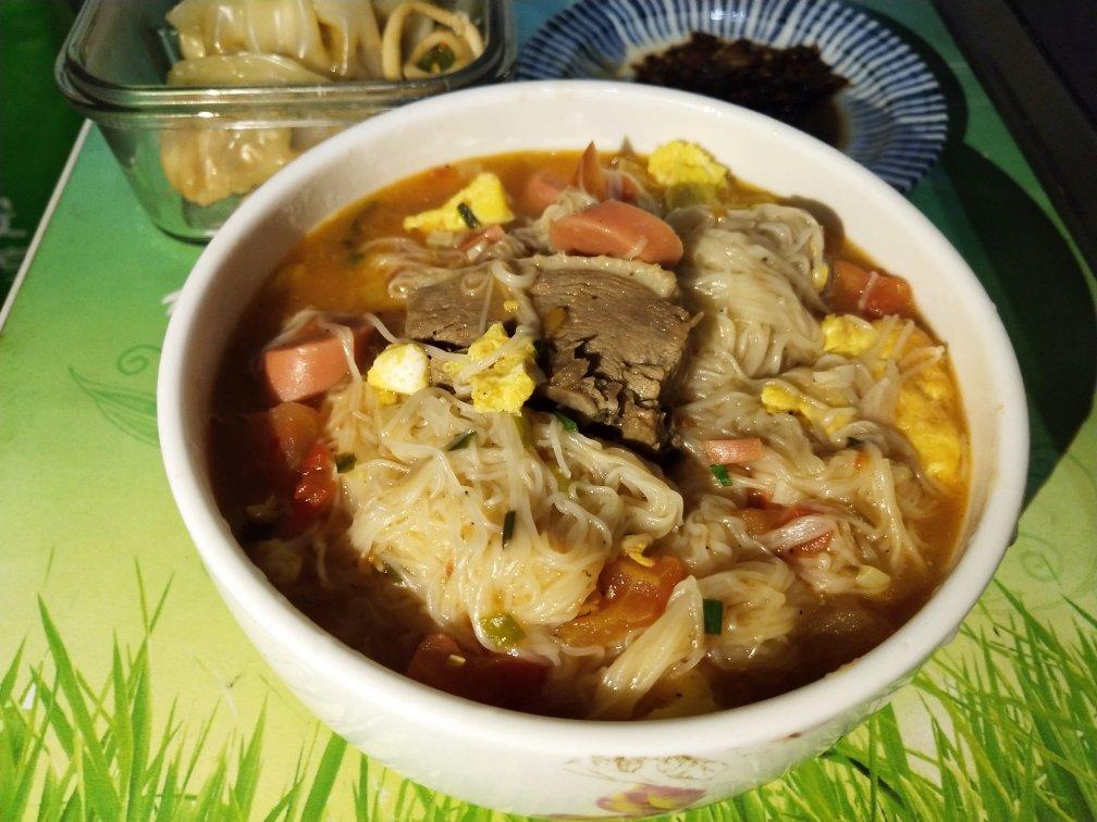 恨不得抱着锅舔的番茄鸡蛋面
