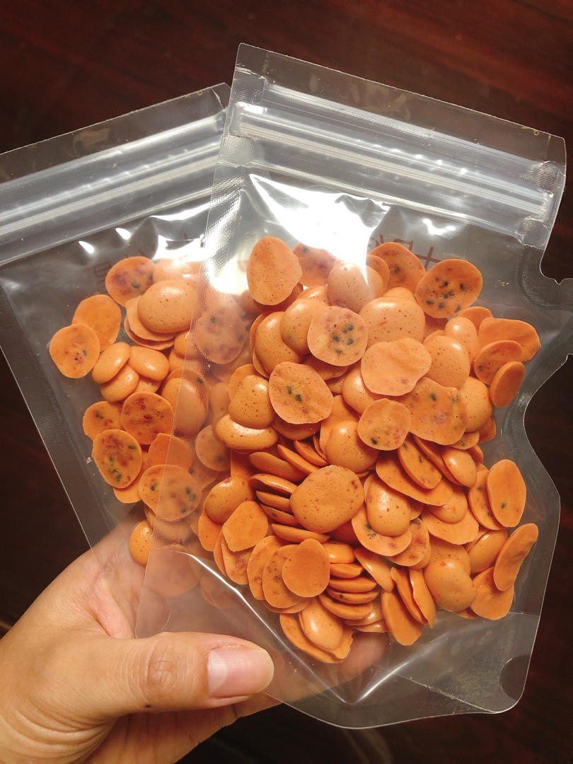 入口即化的无添加蛋黄溶豆