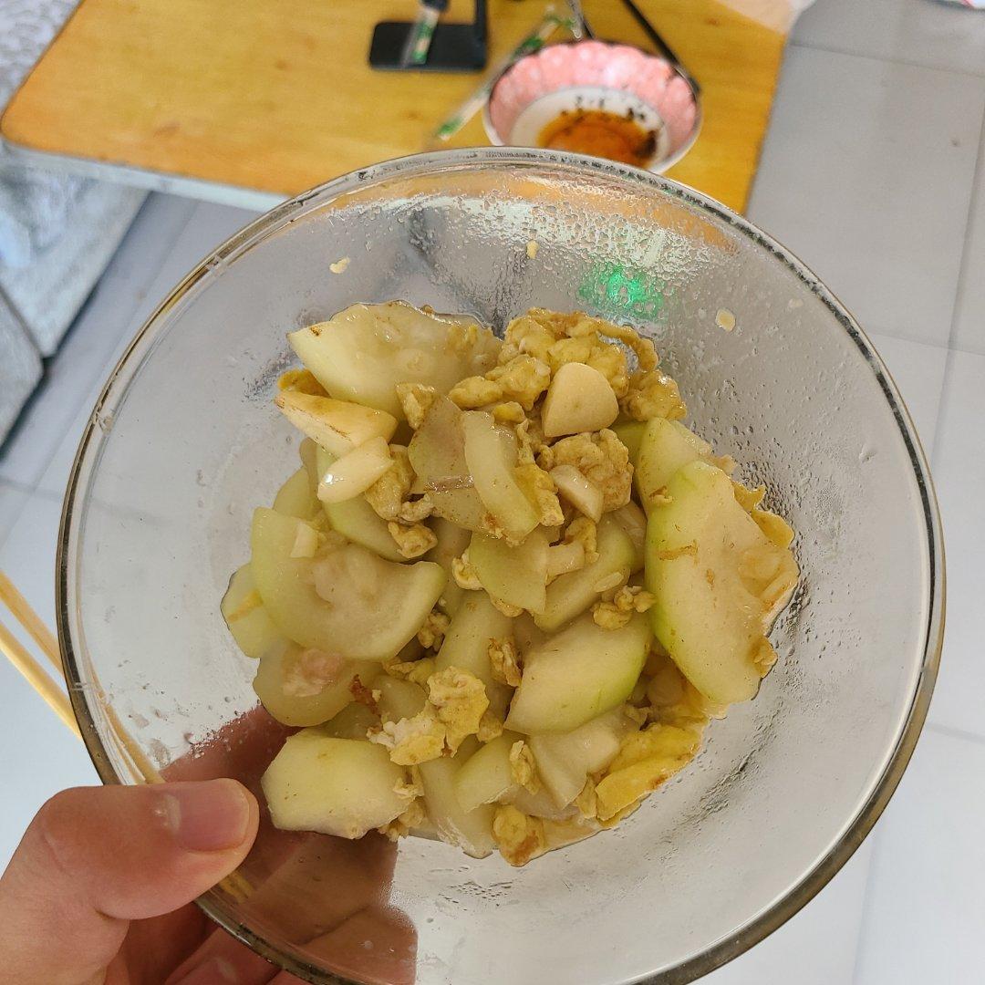 瓠子炒鸡蛋