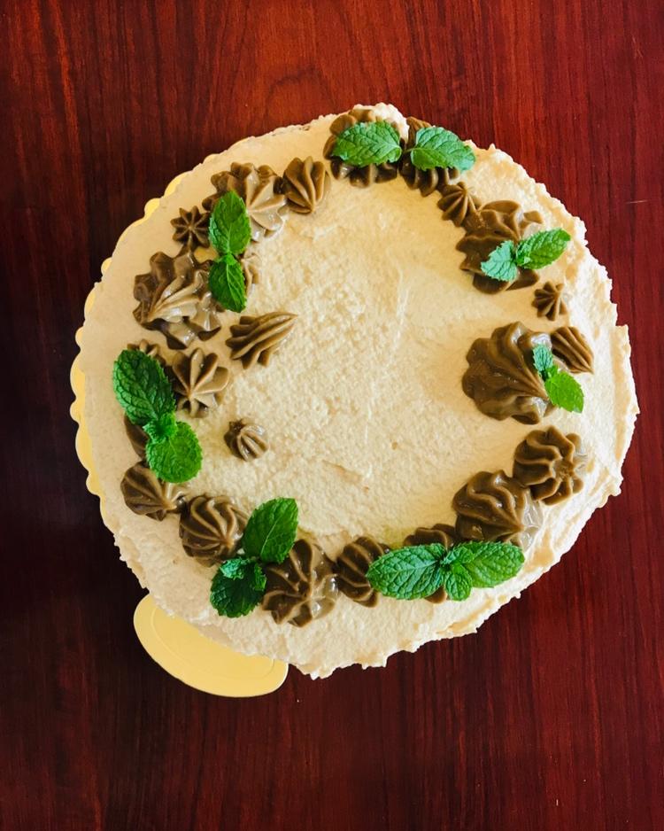 绝配焦糖咖啡奶油蛋糕（6寸）