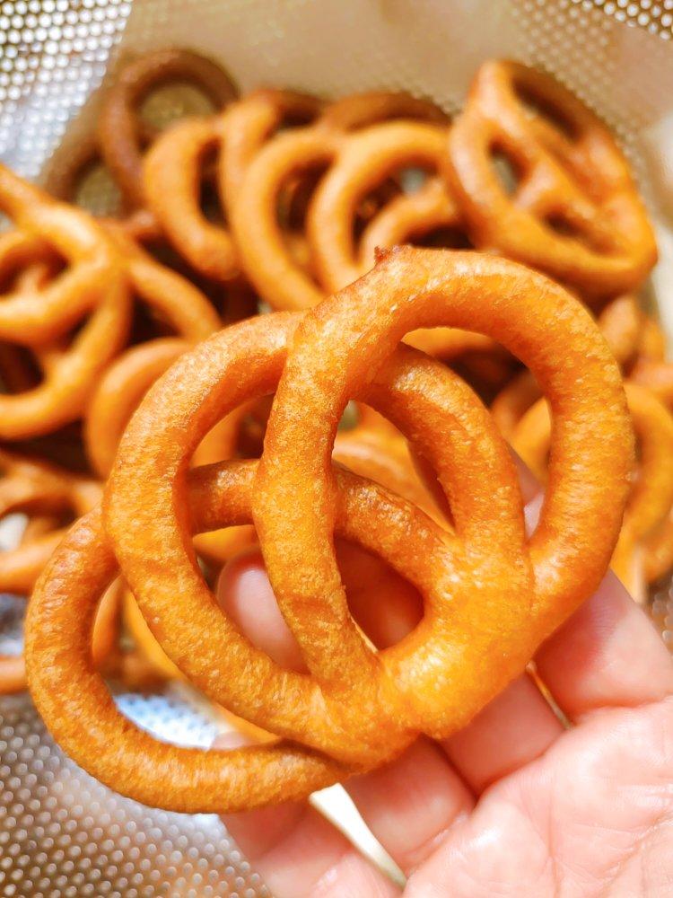 做的百年传家粤式点心:糖环,常温长久储存