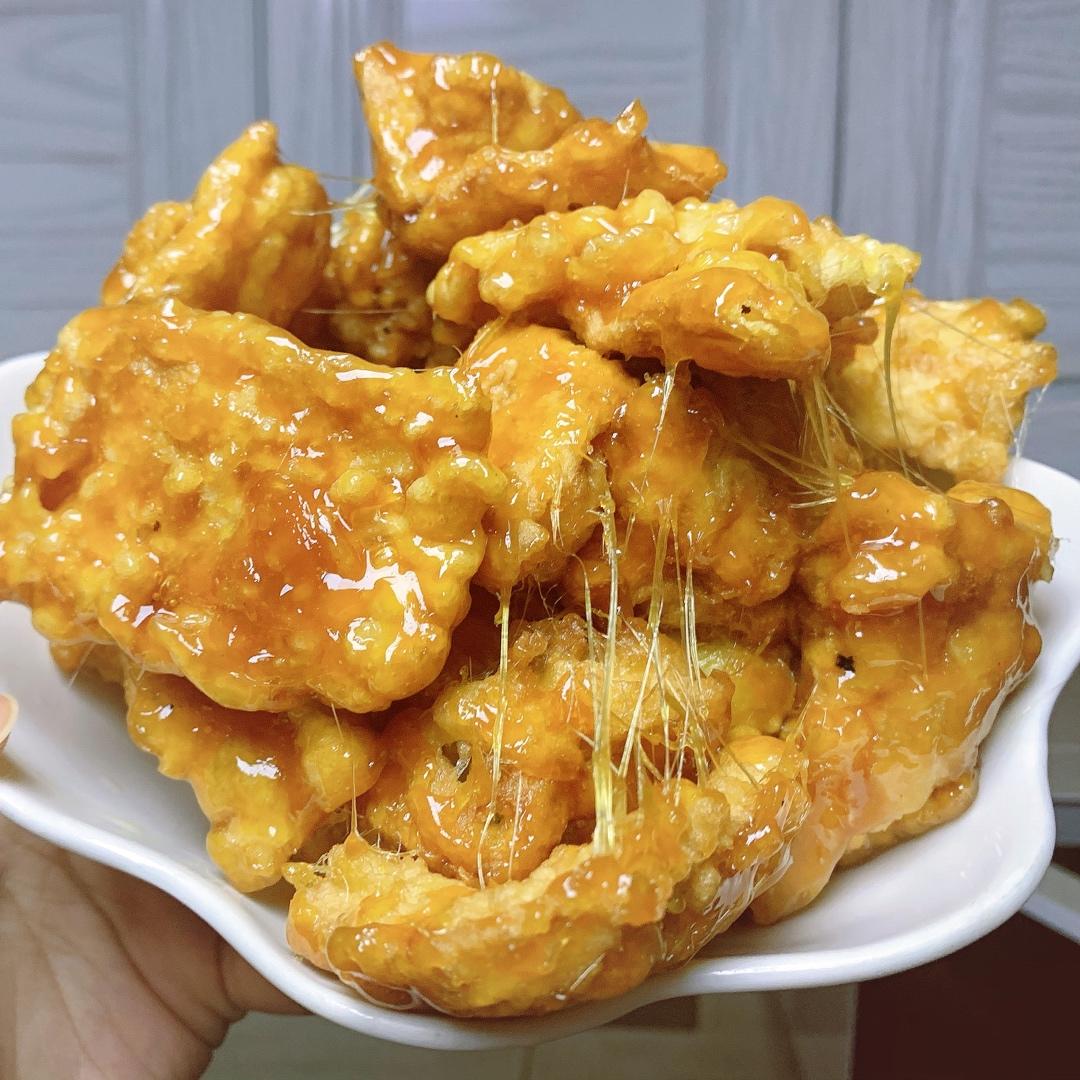 拔丝鸡蛋