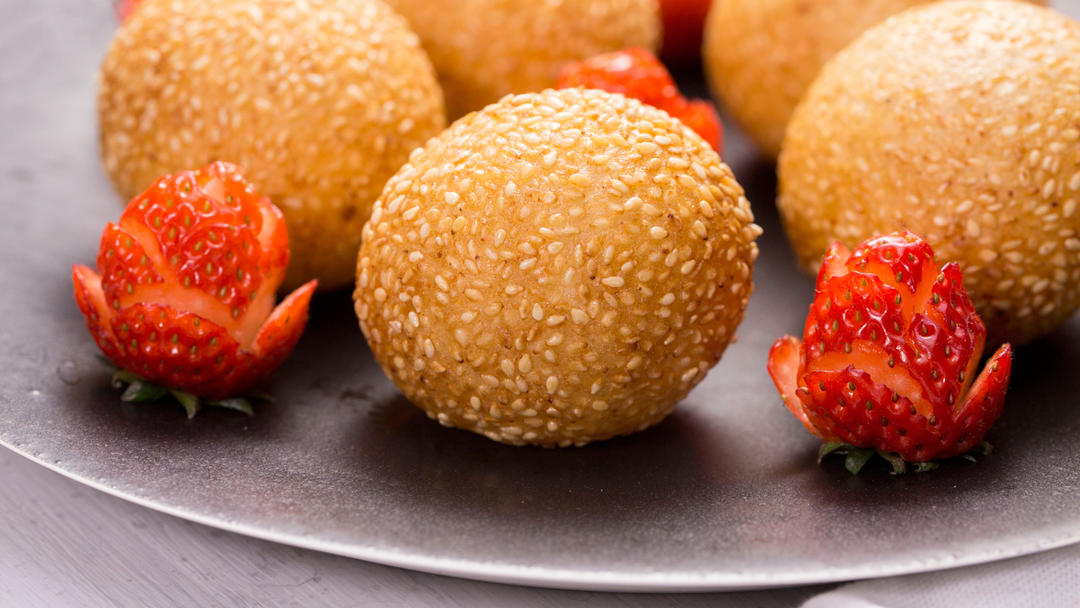 麻球，风靡街头的中华小吃，简单美味！的做法