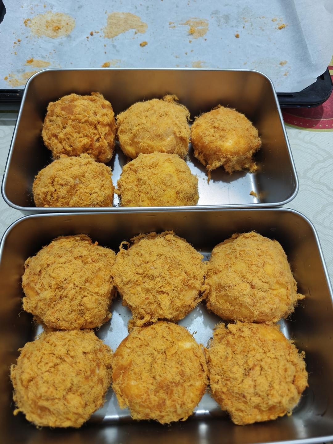 朋友都说比鲍师傅好吃的海苔肉松小贝