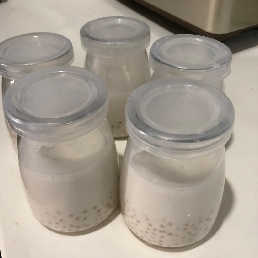 免烤箱！清凉西米椰奶冻