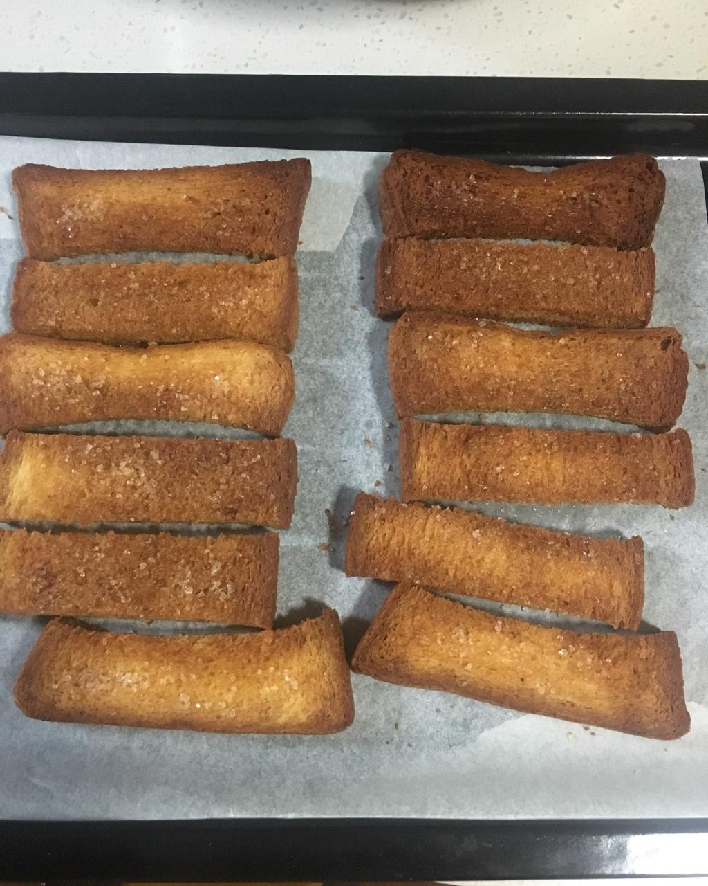 自制香烤土司面包片
