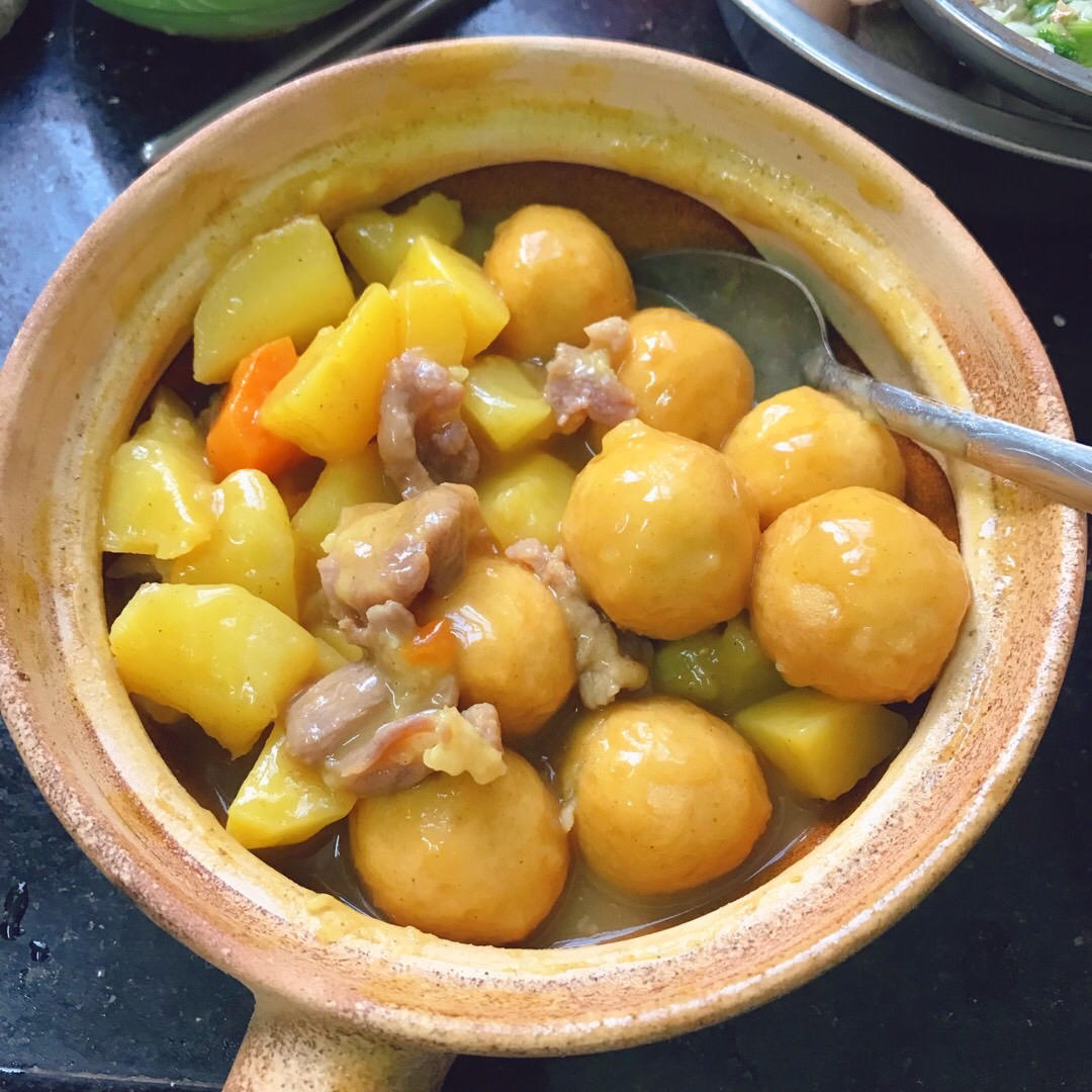 咖喱土豆🥔，简单易做，下饭神器🍚