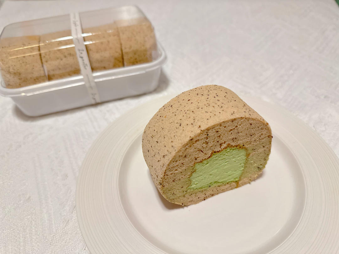 超级好吃的伯爵红茶蛋糕卷