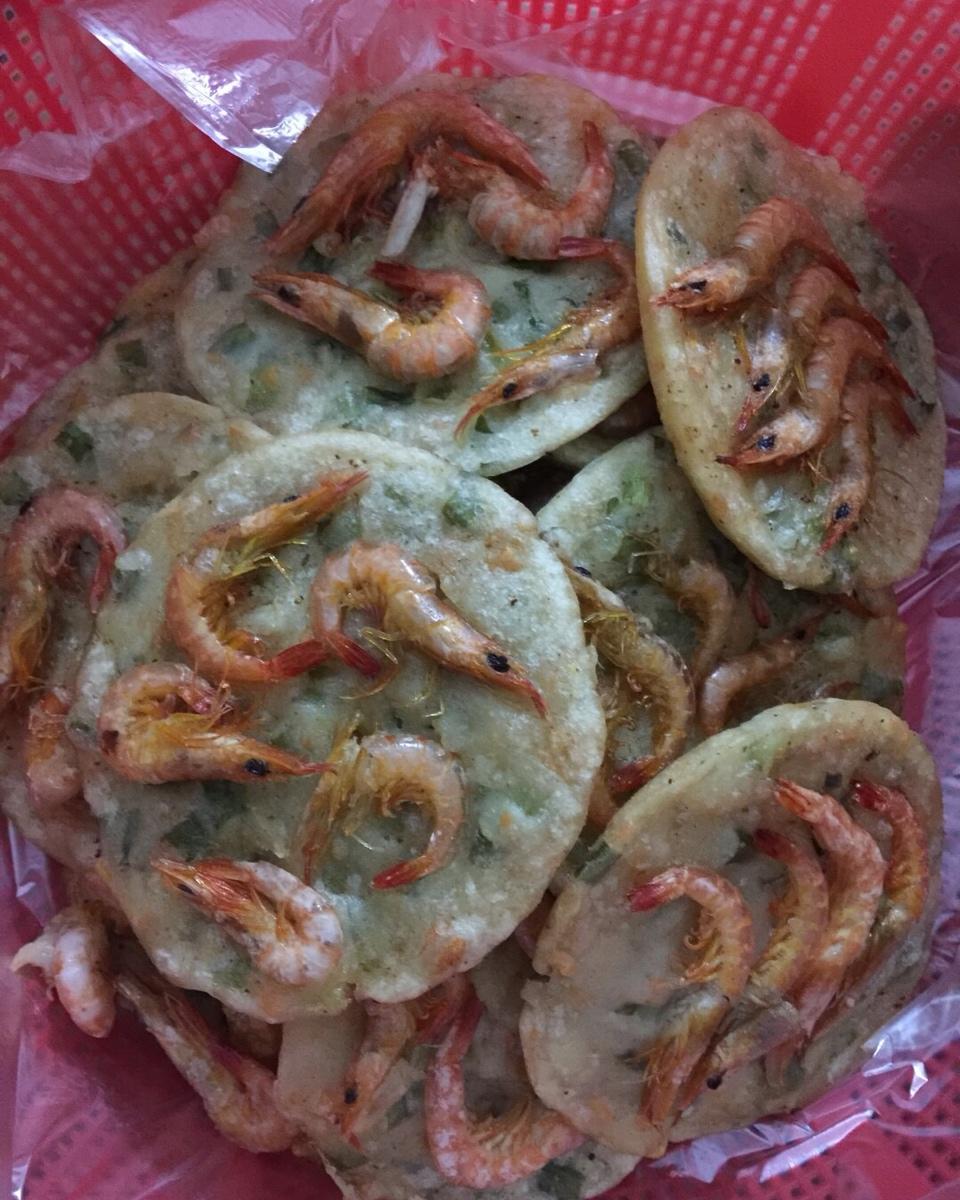 懿心依然做的湛江炸虾饼
