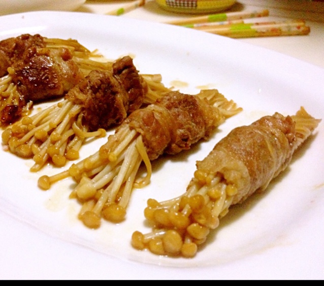 金针菇肥牛卷