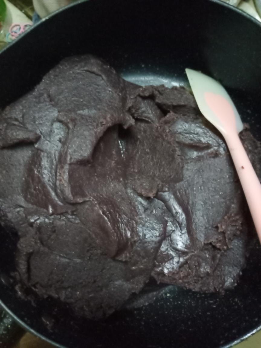 超细腻蛋黄酥豆沙馅