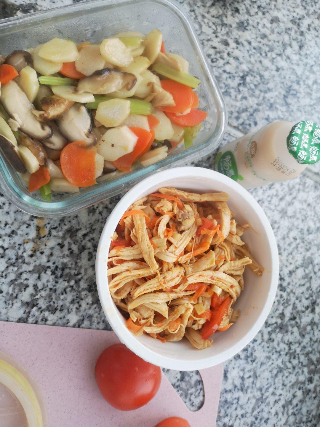 凉拌鸡胸脯肉