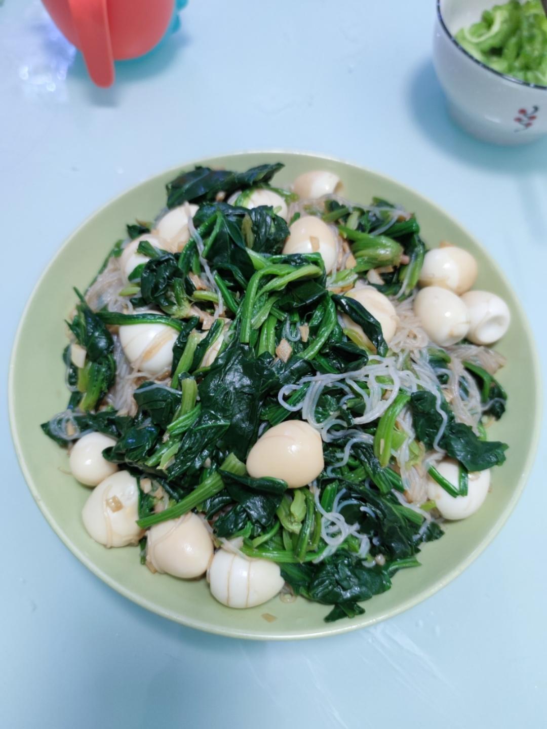 万能凉拌菜料汁（凉拌菠菜粉丝）