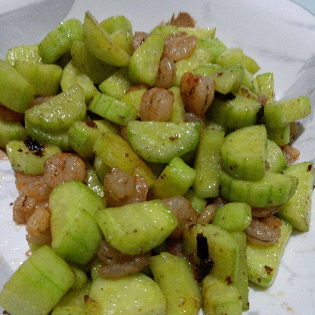 虾仁炒黄瓜