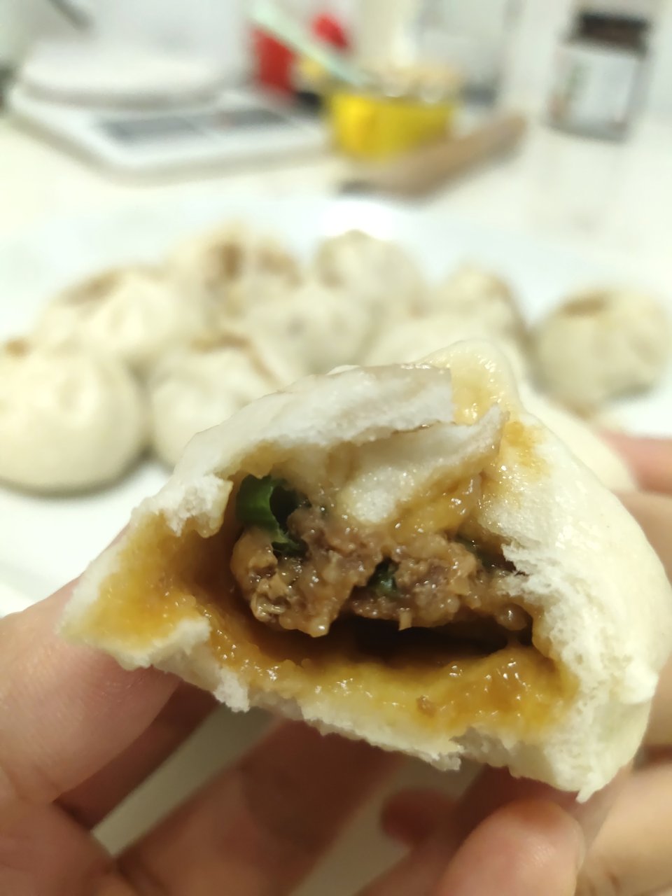 “杭州小笼包”味道的肉包😅