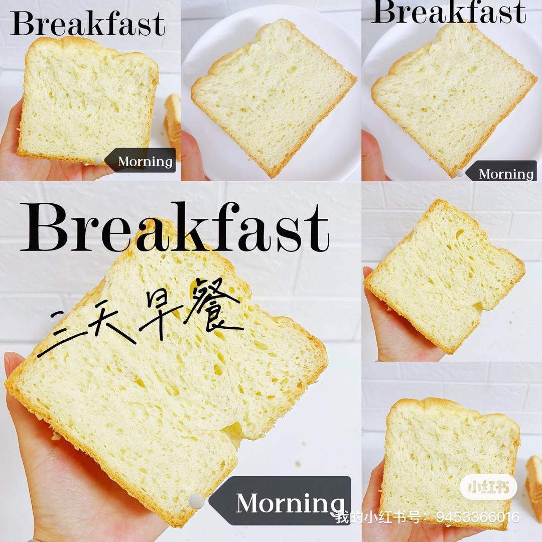 纯奶手撕吐司的做法 步骤1