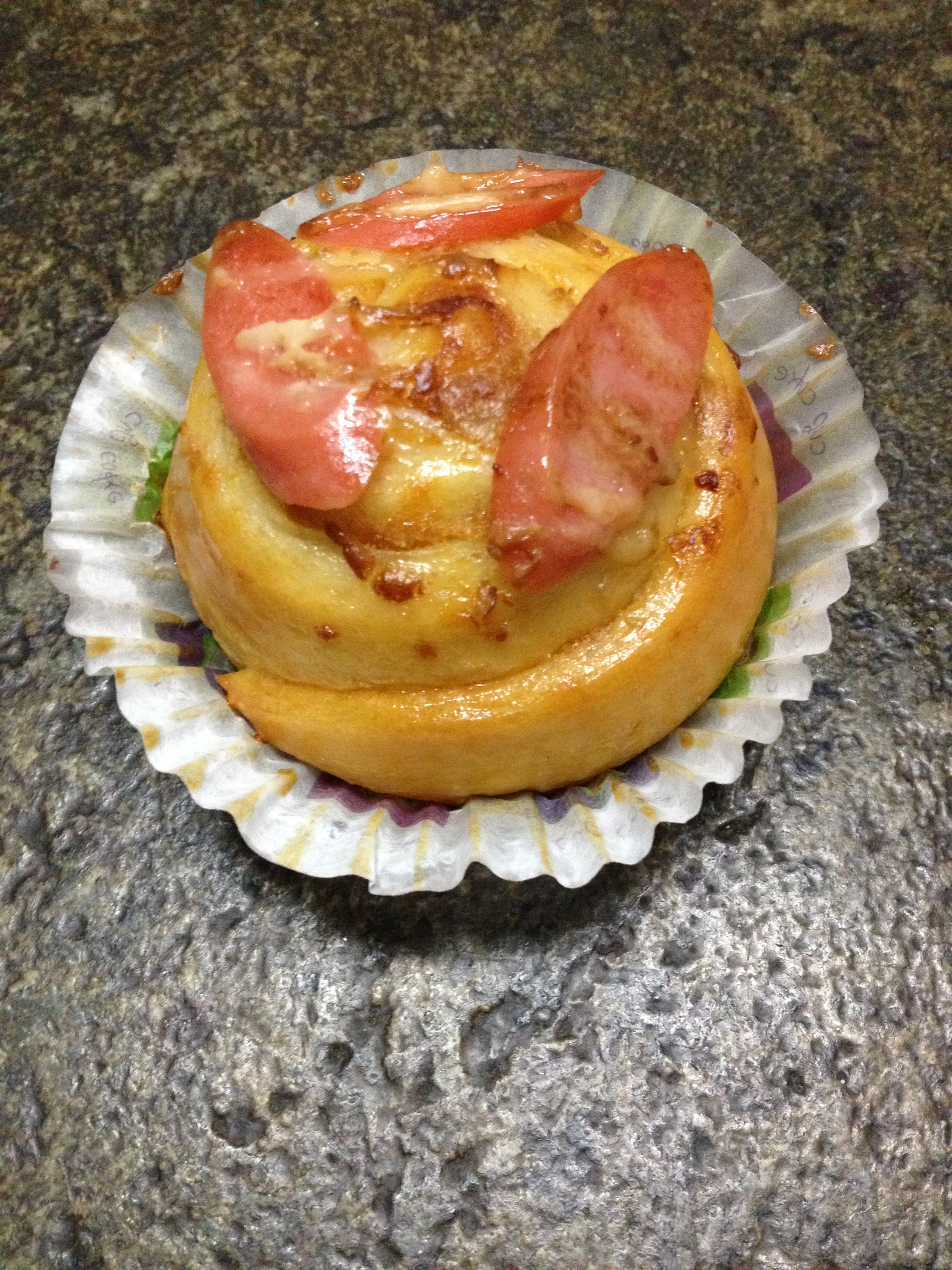 花朵香肠小餐包
