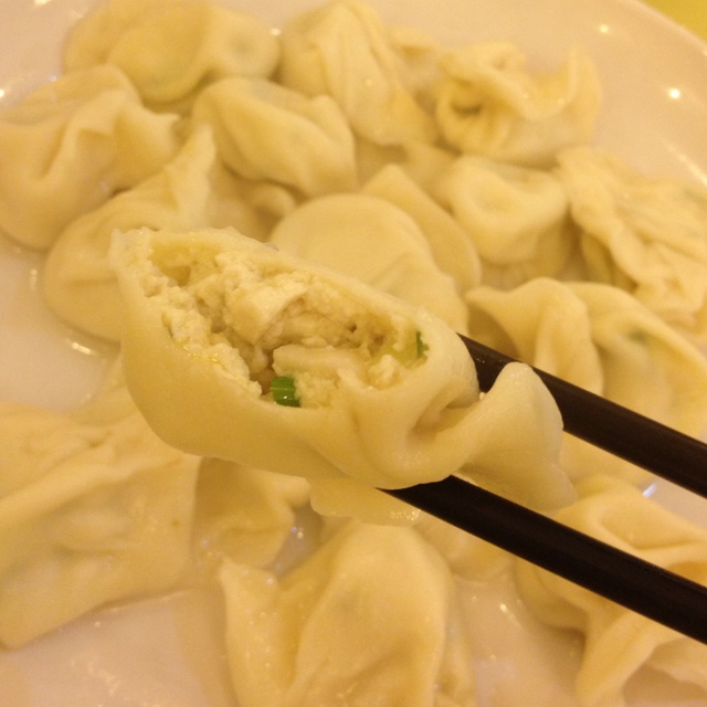 张大厨子做的萝卜丝豆腐素馅饺子
