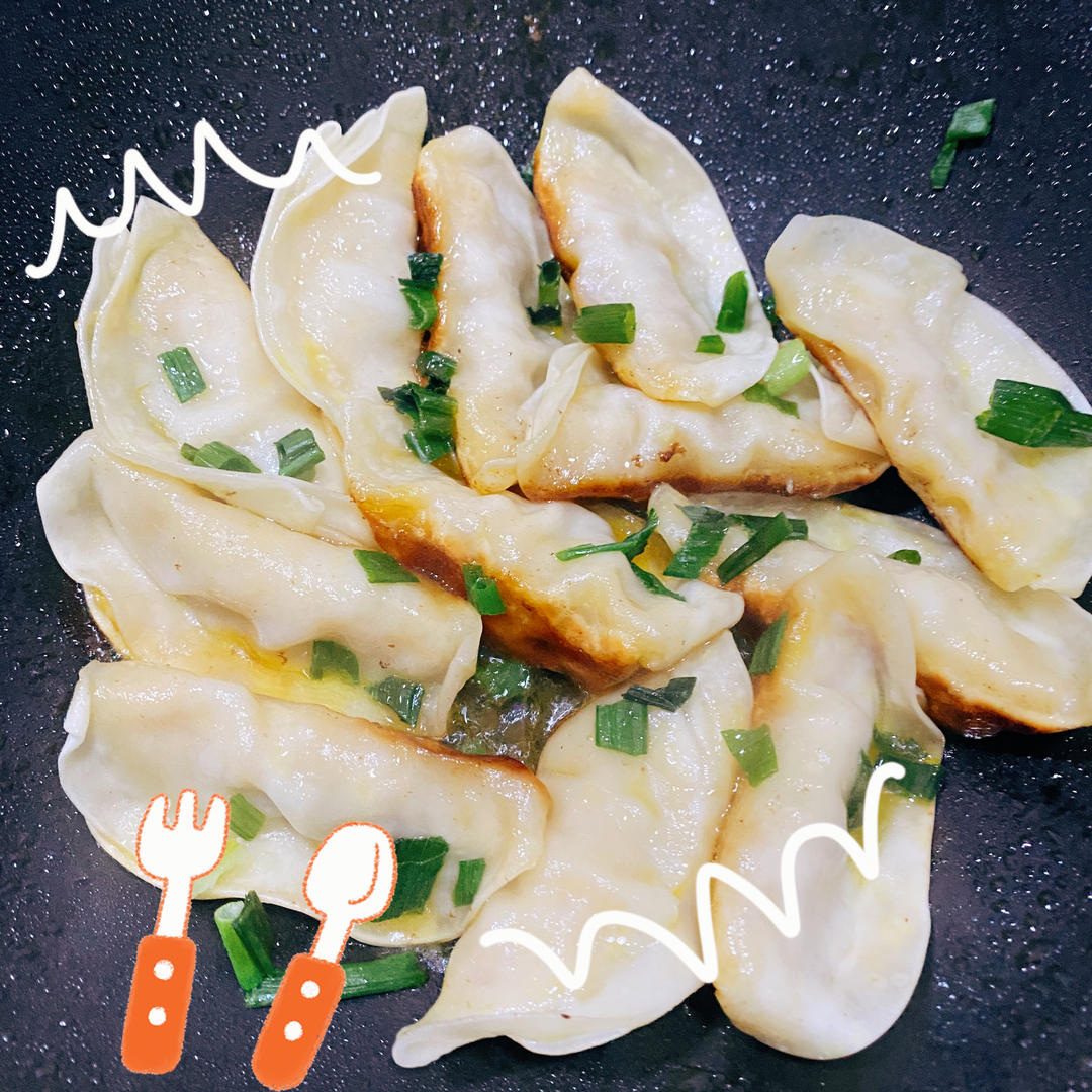 懒人生煎饺子