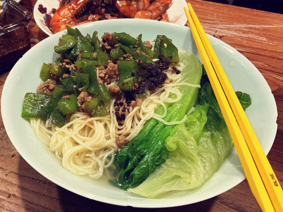 最简单的湖南早餐米粉做法