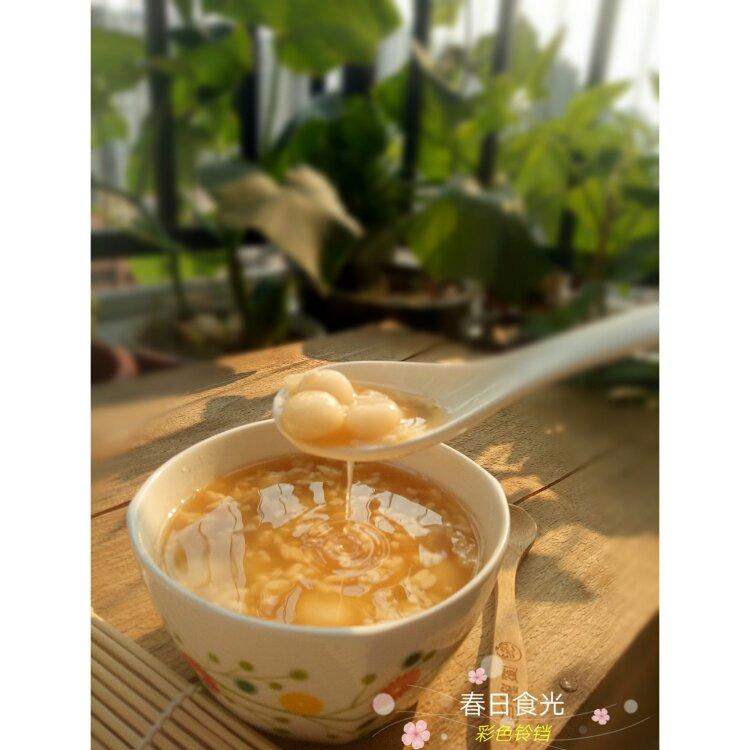 老红糖酒酿小汤圆