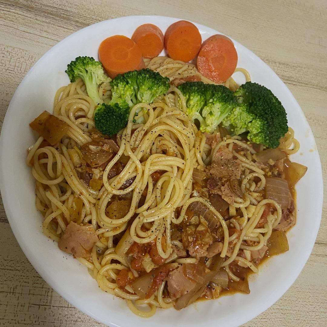 简单的番茄意面