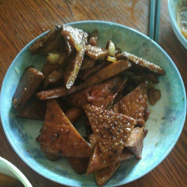 蜜汁豆干